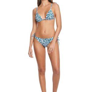 Kibys Printed Shades Maira Top & Izzie Bottom Bikini Set Animal Print SZ M NWT